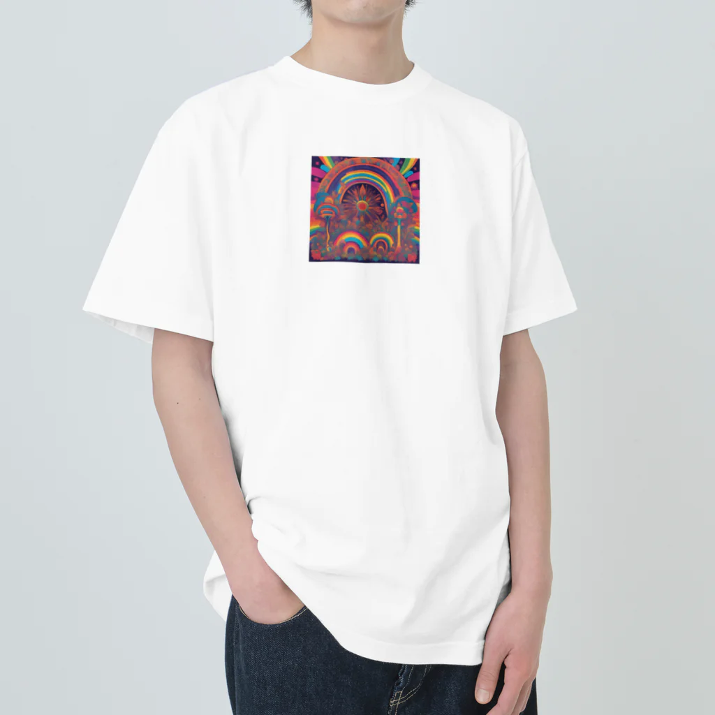 エデンの夜明けの古代のお祭り Heavyweight T-Shirt