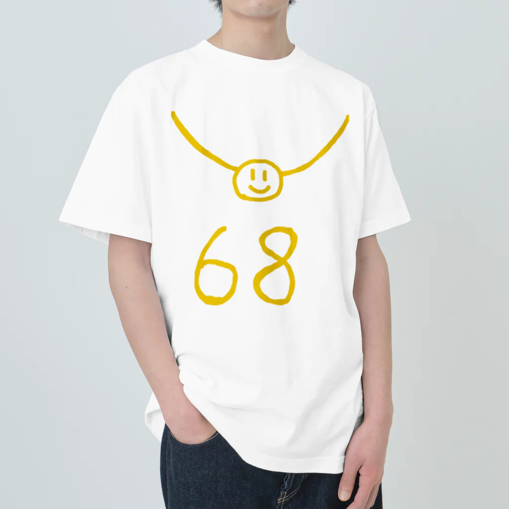 みもひこの68番のシャツ Heavyweight T-Shirt