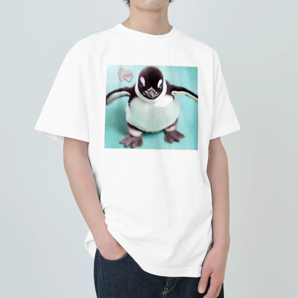 blackcofee12のペンギン赤ちゃん2 Heavyweight T-Shirt