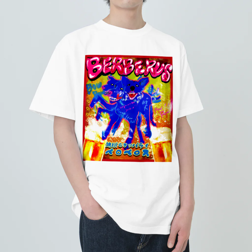 GOOD VIBES CATSのべろべろす ヘビーウェイトTシャツ