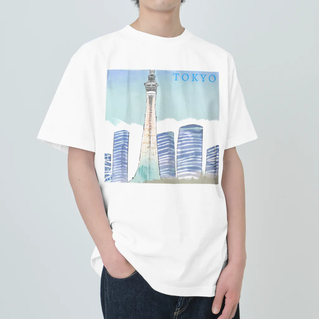 Japanの東京_02 Heavyweight T-Shirt