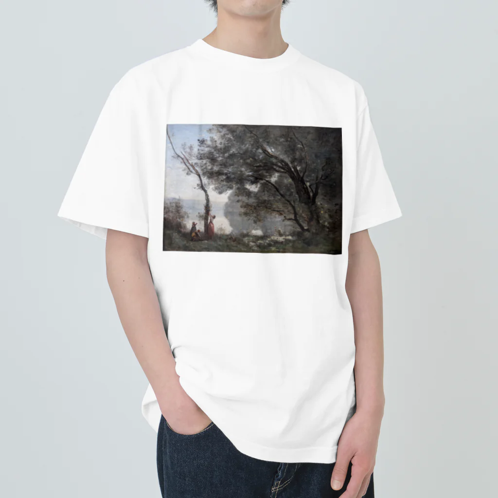 世界美術商店のモルトフォンテーヌの思い出 / Recollection of Mortefontaine Heavyweight T-Shirt