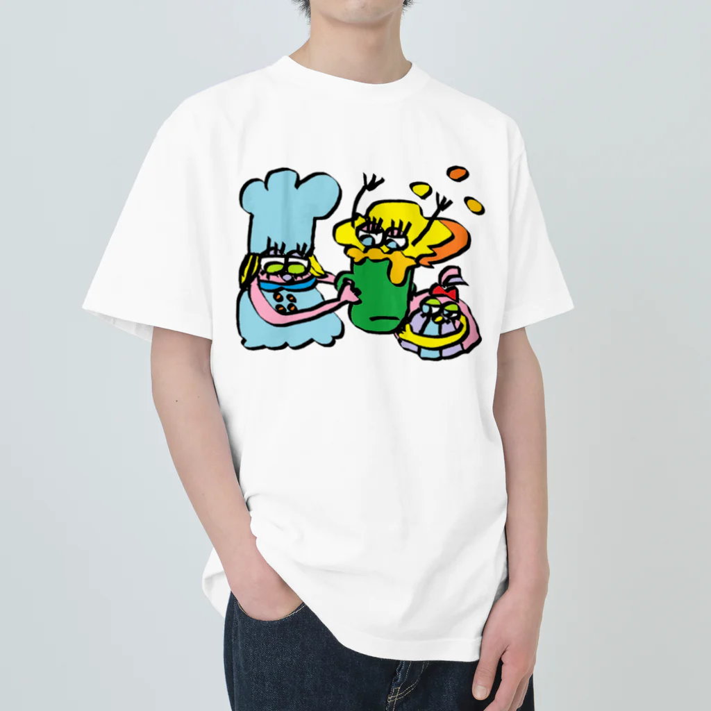 ｉｐｕｙａ(イプヤ)のお料理チョモパチョ ヘビーウェイトTシャツ