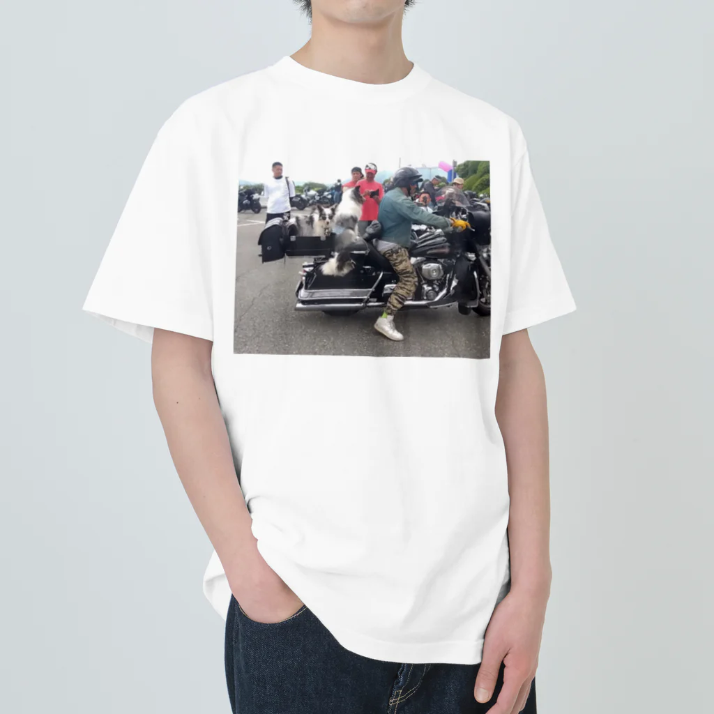 ハーレー最大最強SNOOPYのれいわ勝手連Driver&Bikers２弾 Heavyweight T-Shirt