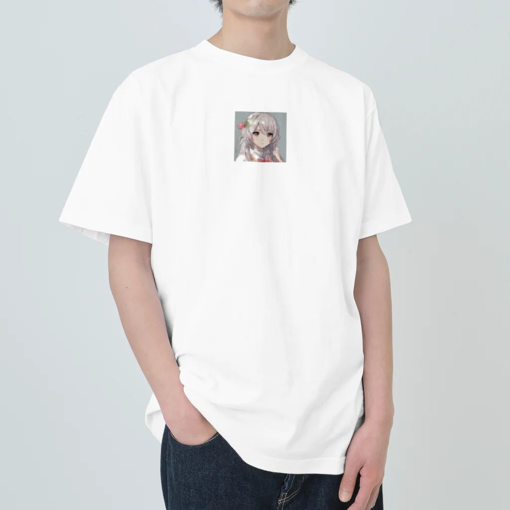 ゆうたんショップの可愛いAIキャラ2 Heavyweight T-Shirt