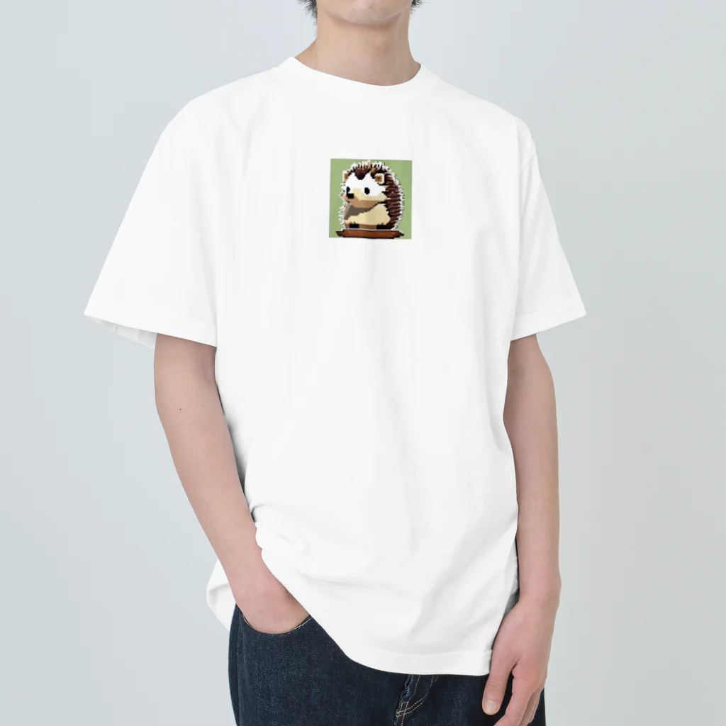 ladder09の2Dハリネズミ ヘビーウェイトTシャツ