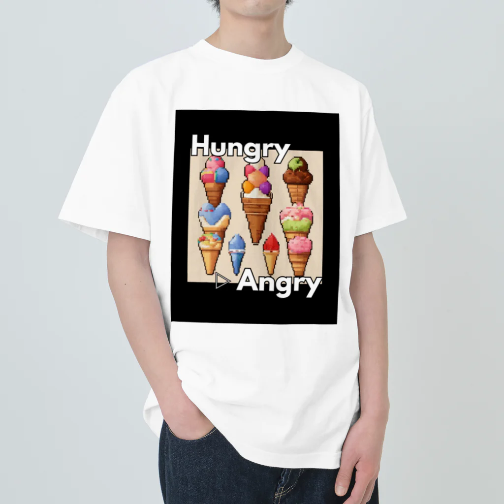 hAngryの【アイスクリーム】hAngry Heavyweight T-Shirt