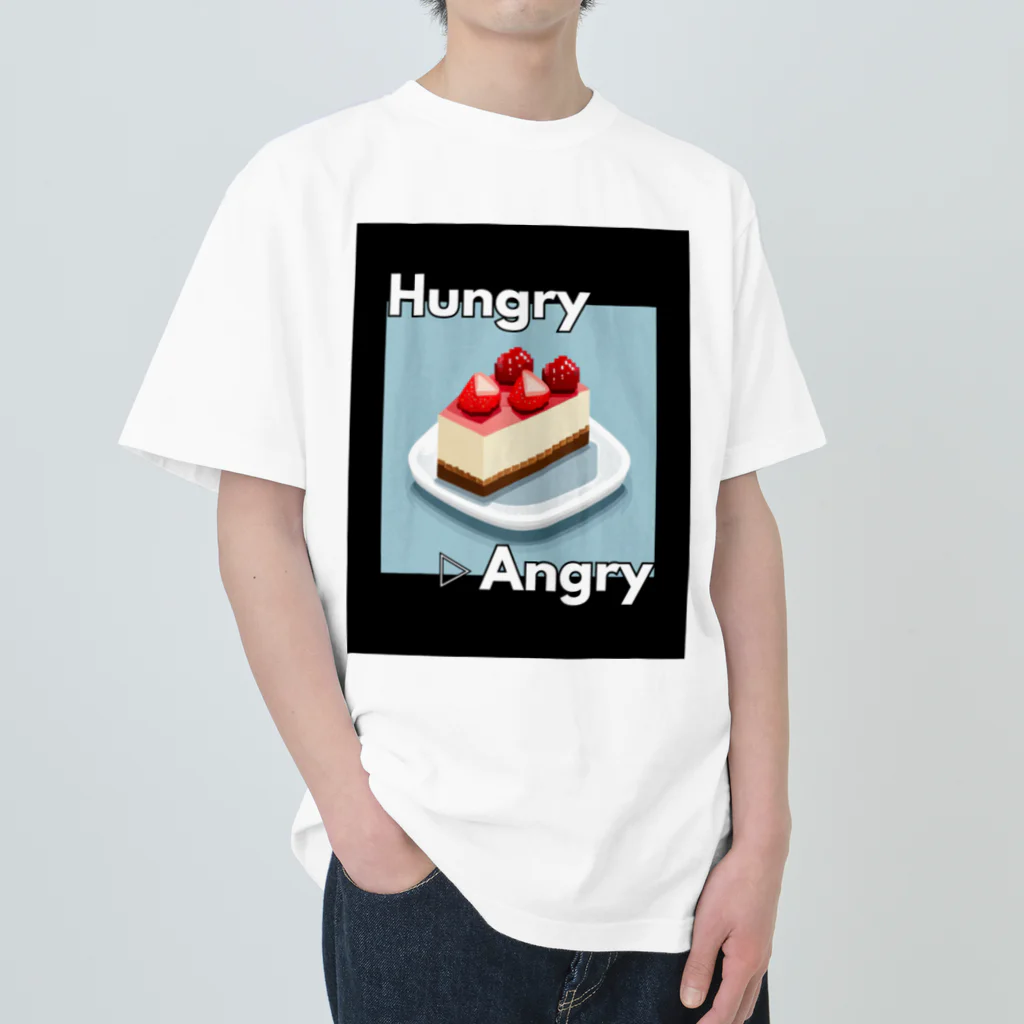 hAngryの【NYチーズケーキ】hAngry ヘビーウェイトTシャツ