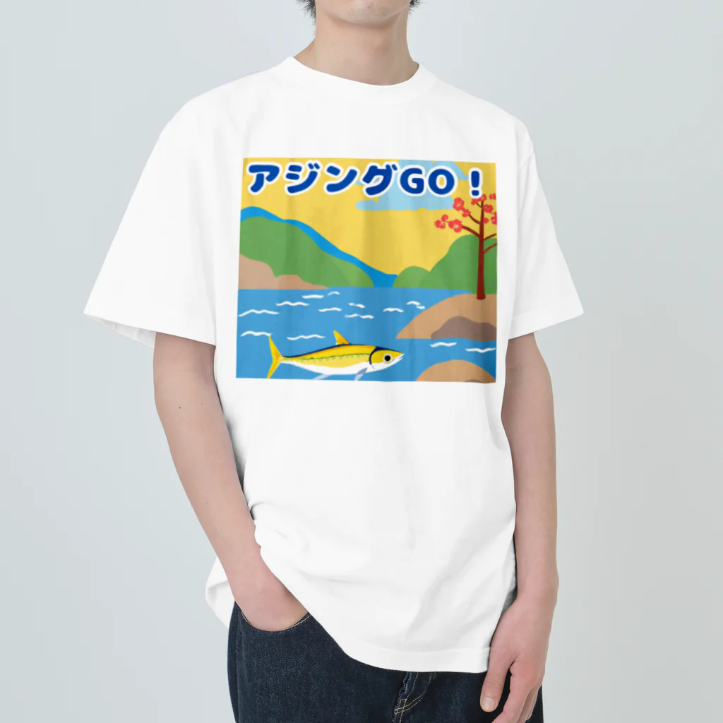 アジンガーのアジングGO! ヘビーウェイトTシャツ