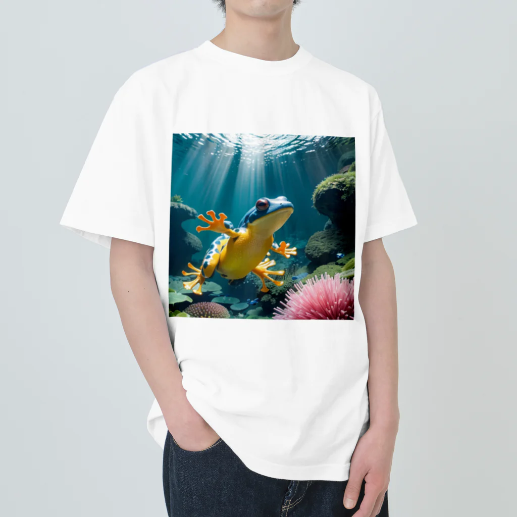 人魚の夢のマリンヤドクガエル Heavyweight T-Shirt