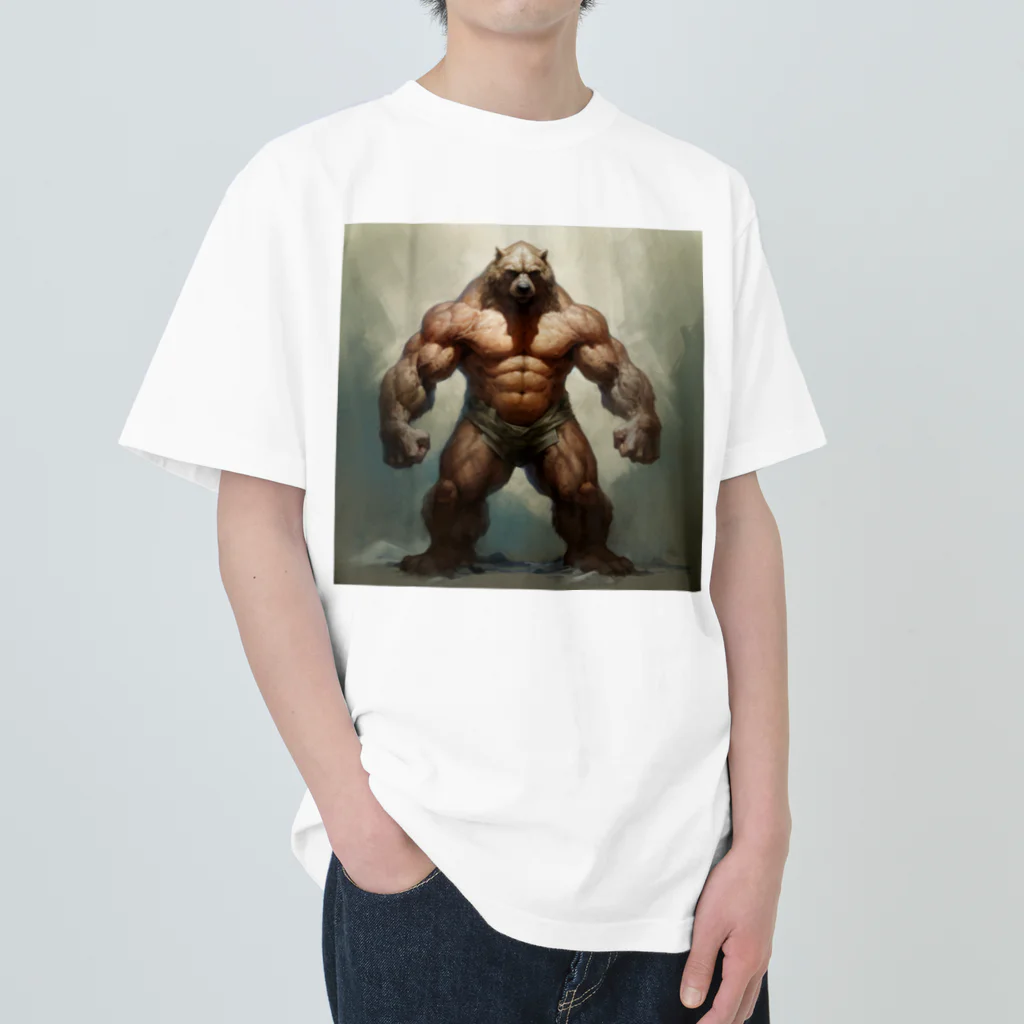 BULKUP MONSTERのMUSCLE BEAR Heavyweight T-Shirt