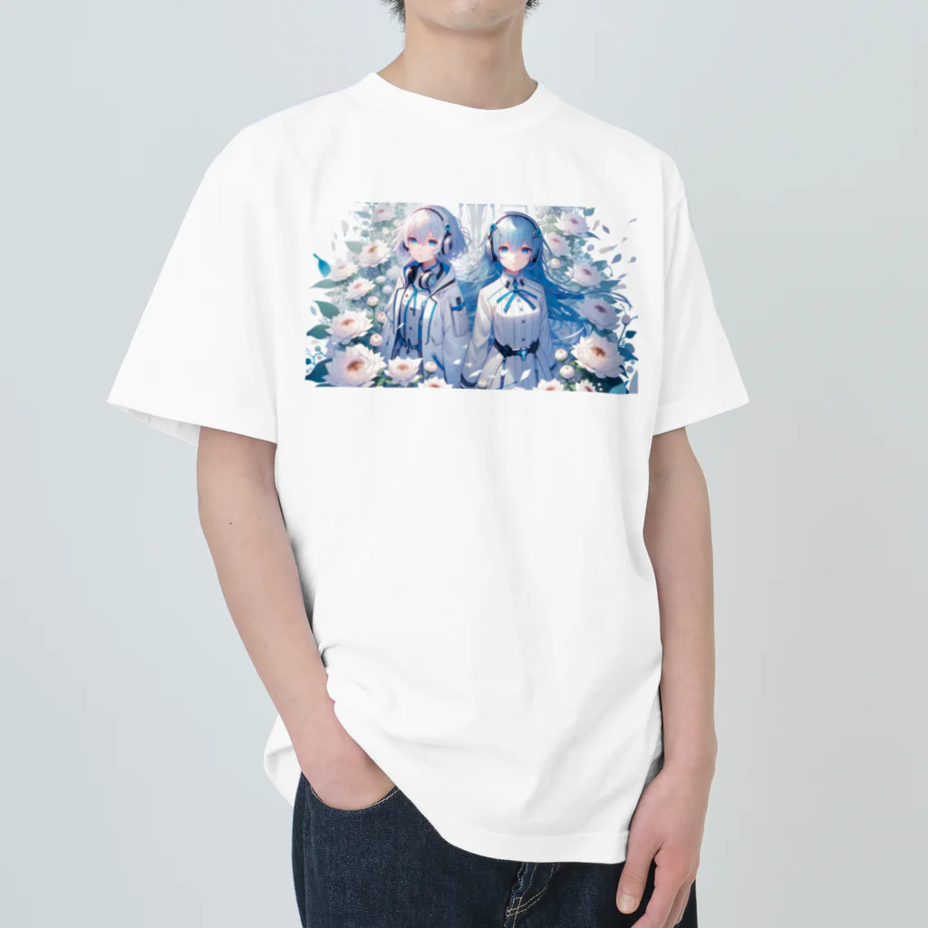 Sesilionのハーモニック・ブルーム Heavyweight T-Shirt