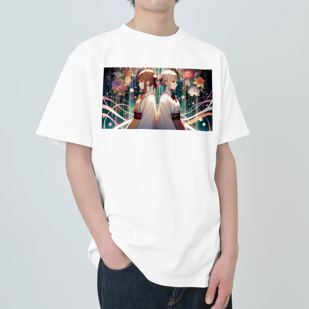 SesilionのMelody of Starry Colors ヘビーウェイトTシャツ