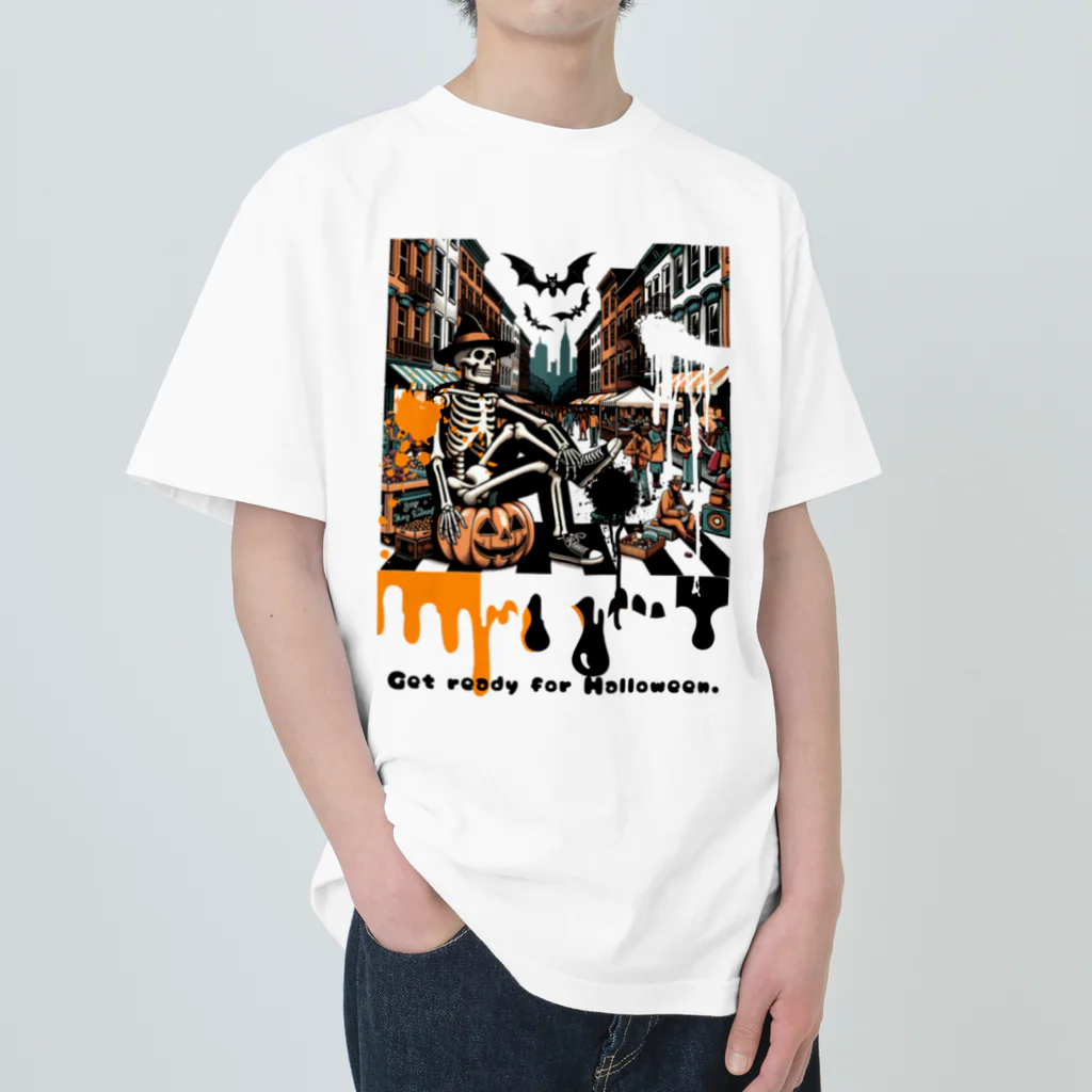 じょいちぃのGet ready for Halloween ヘビーウェイトTシャツ