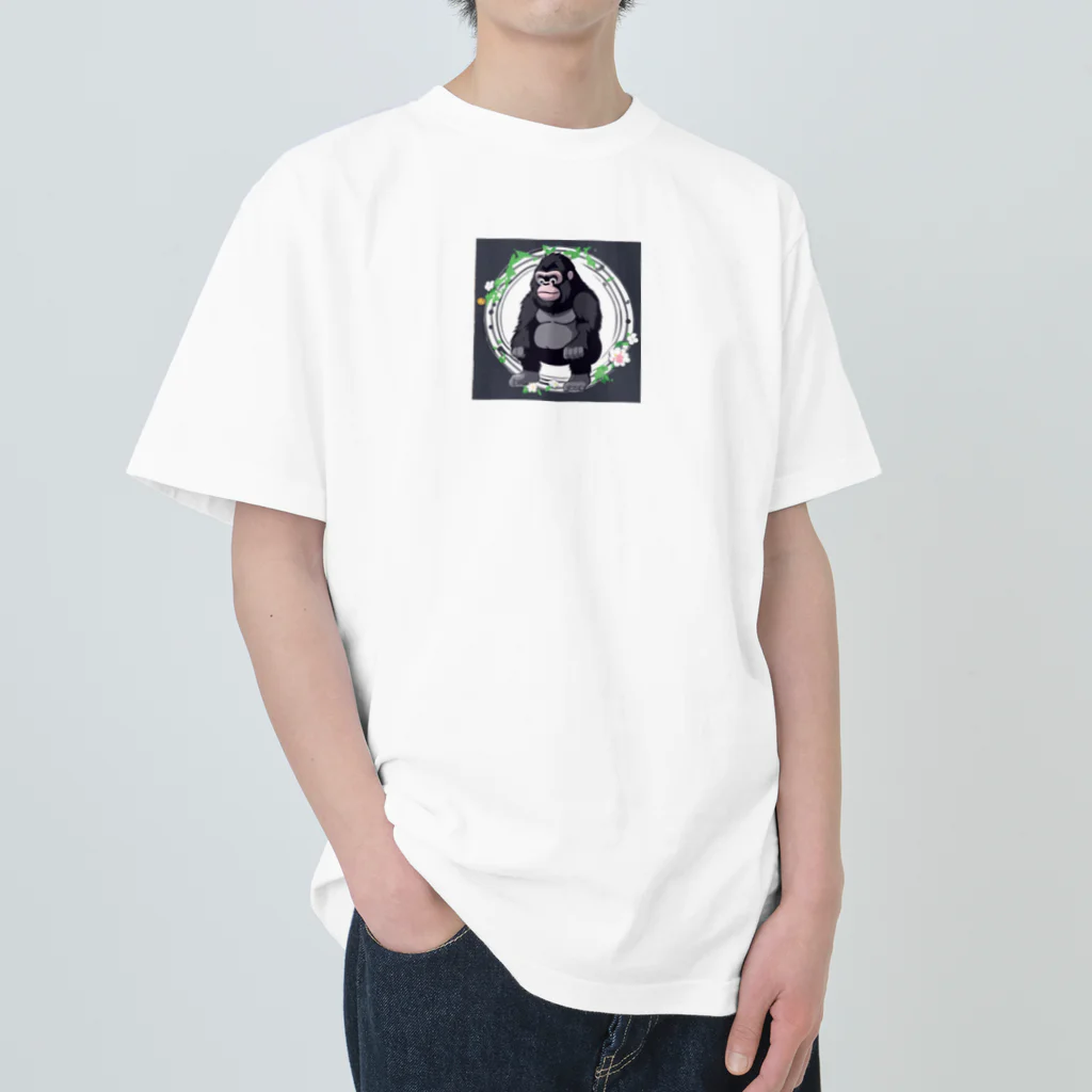 NAO-のゴリラ Heavyweight T-Shirt