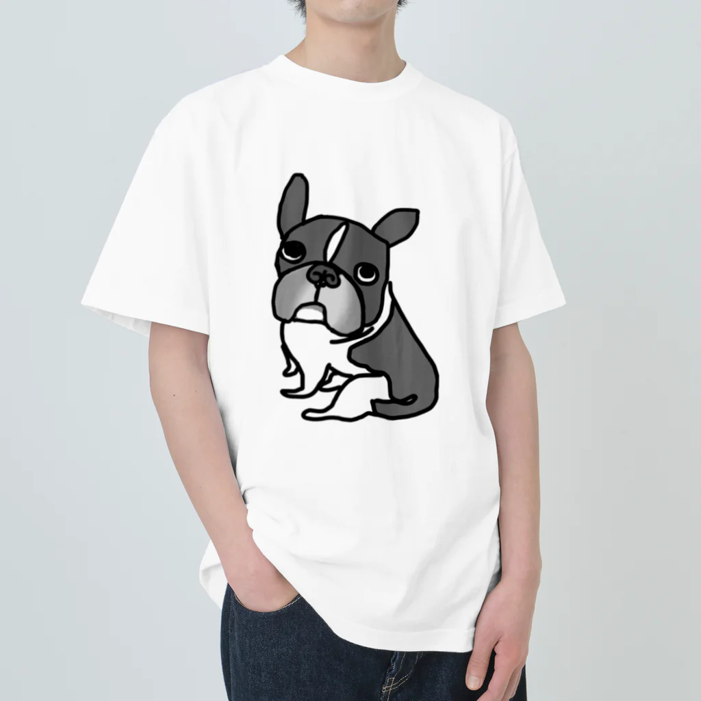 ひらいんさいどのブルオさん Heavyweight T-Shirt