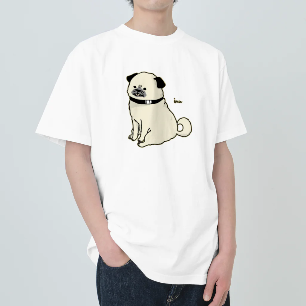 LEMON＊LEMON＊TETRAの犬のキャン太郎 ヘビーウェイトTシャツ