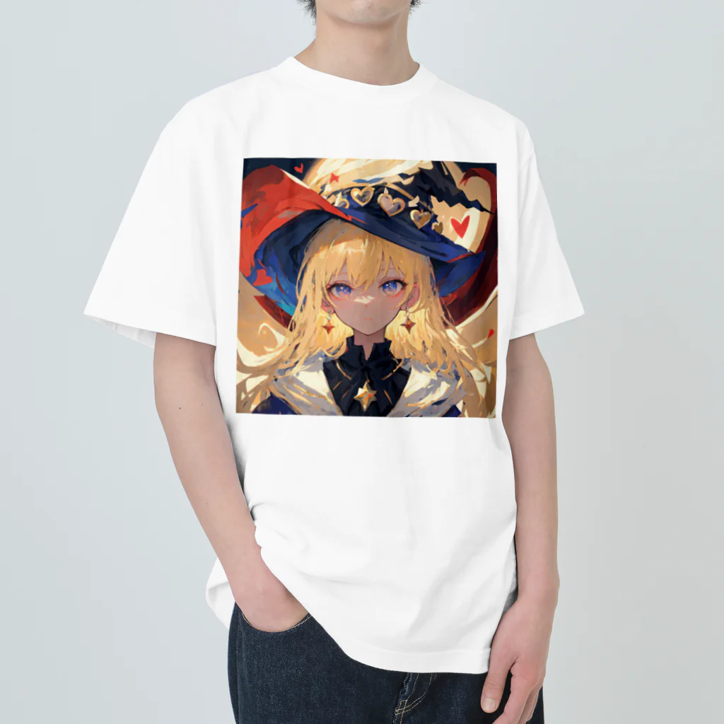 かいとの魔女イラストグッズ Heavyweight T-Shirt