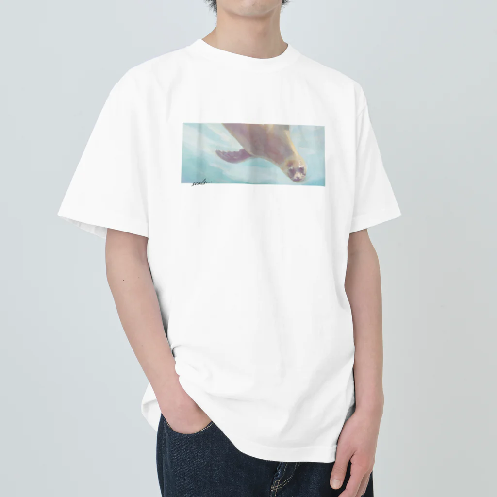 seals_25のしーおーるずの服_4 Heavyweight T-Shirt