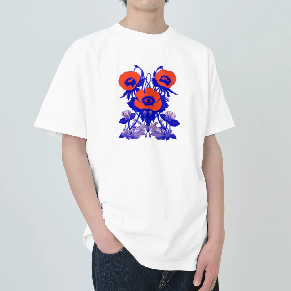 中華呪術堂（チャイナマジックホール）のmagic flower Heavyweight T-Shirt