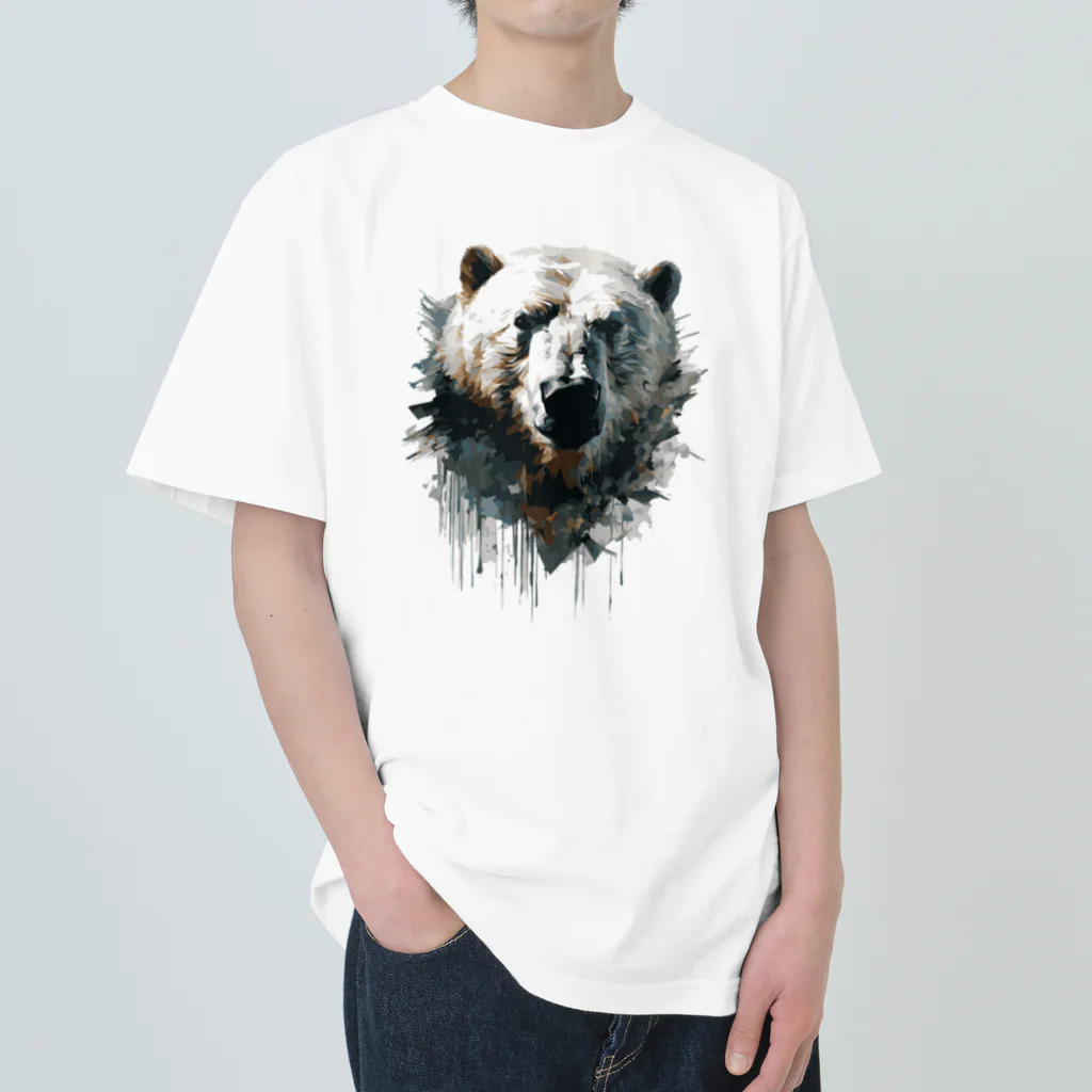 seasoncubeのシロクマ1号 Heavyweight T-Shirt