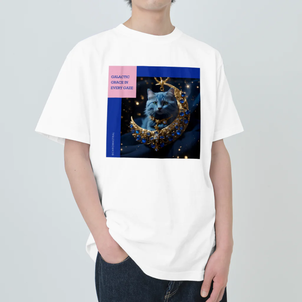 ChromastrAlのGalactic Grace in Every Gaze Heavyweight T-Shirt