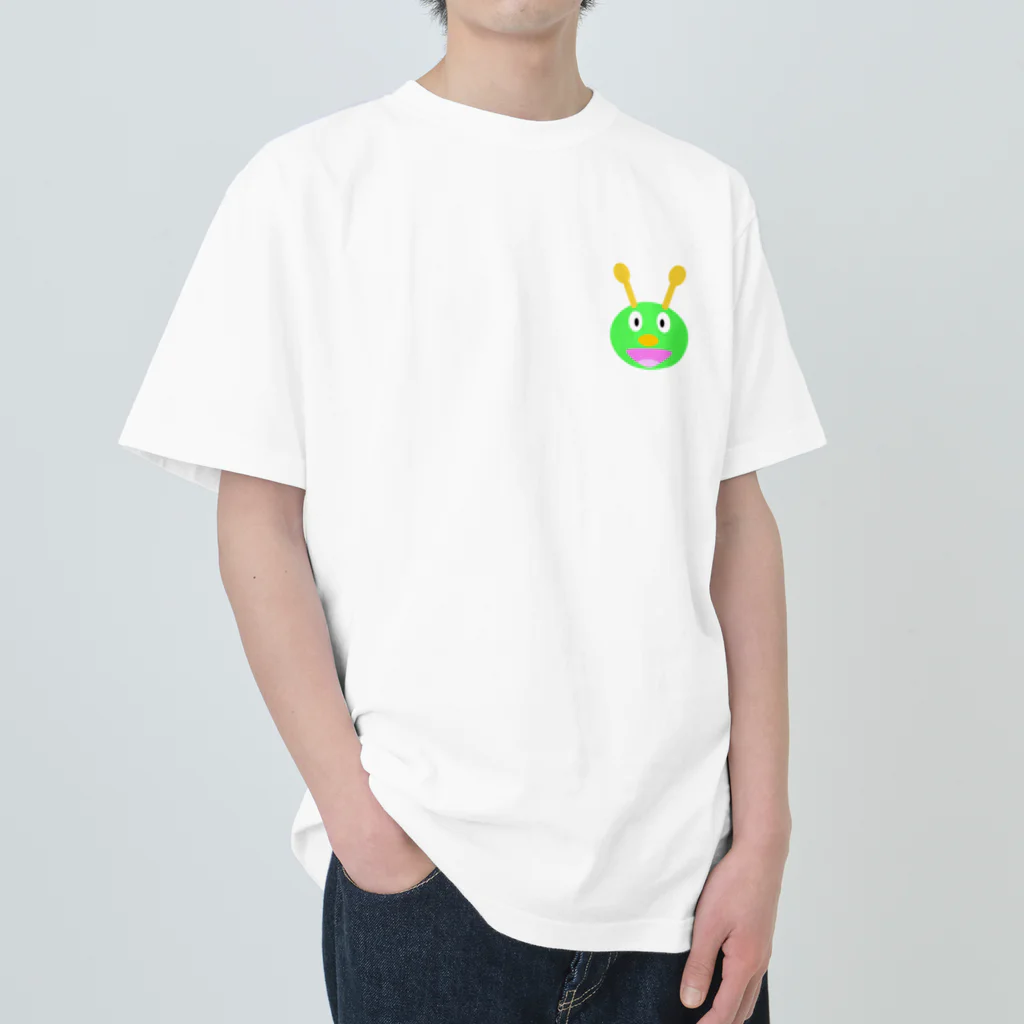 kohei_web_storeのワーミーと豆の木マッチ３グッズ　(Warmmy & the BeansNumber Merchandise) ヘビーウェイトTシャツ