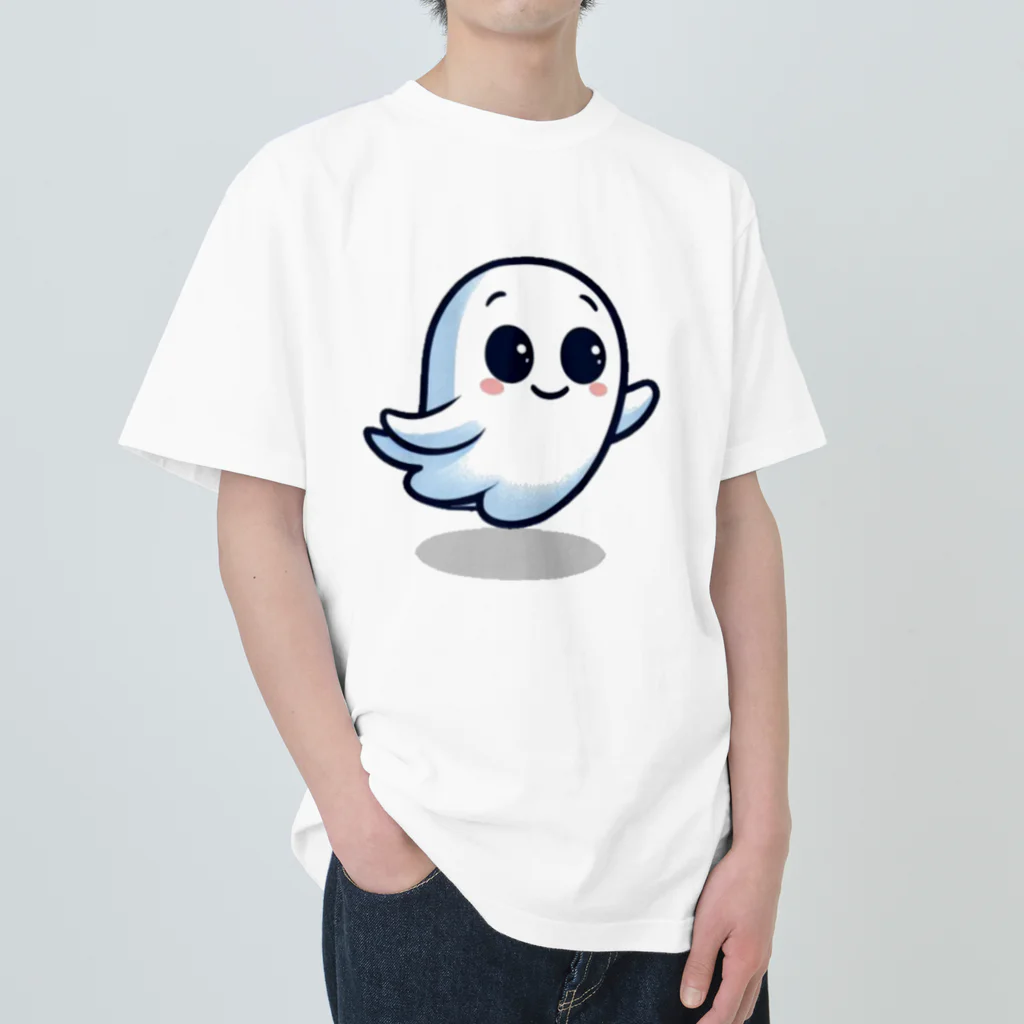 おばけのノノくん【怪男子ノノ】のおばけのノノくん ヘビーウェイトTシャツ