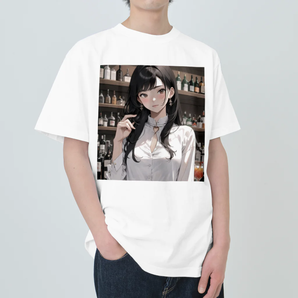 sgt-chikaraの女性バーテンダー Heavyweight T-Shirt