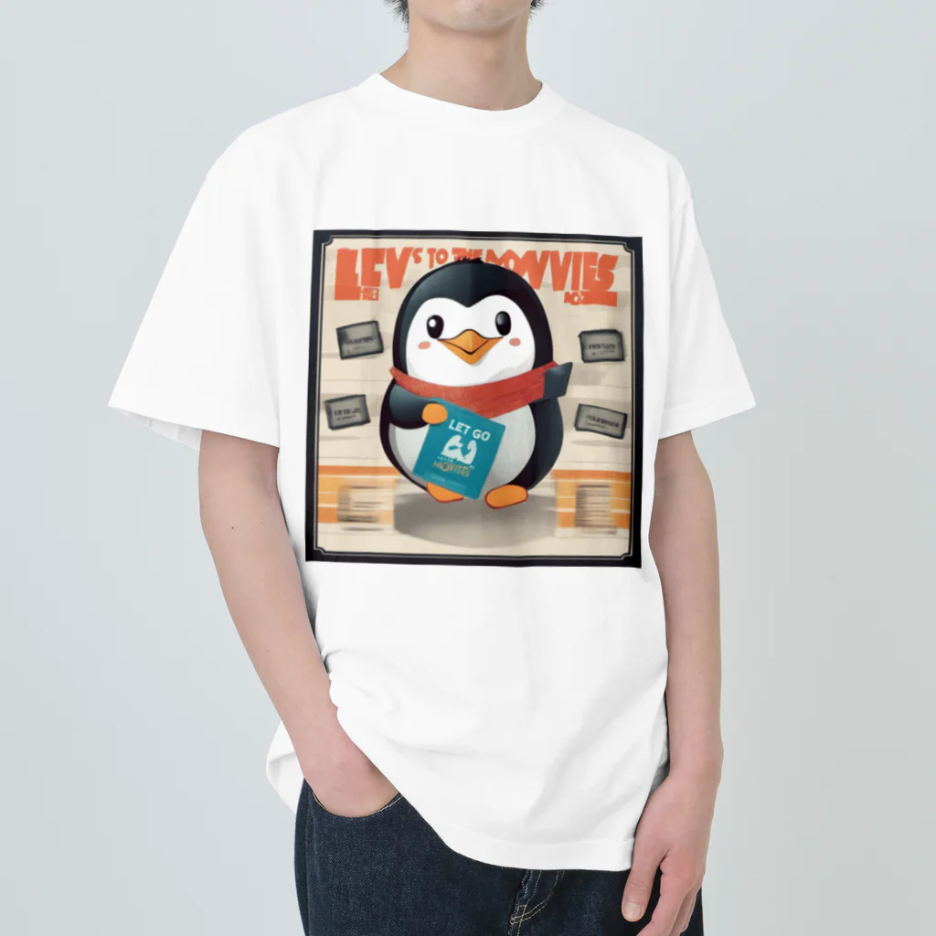 MistyStarkのペンギンレッツムービー ヘビーウェイトTシャツ