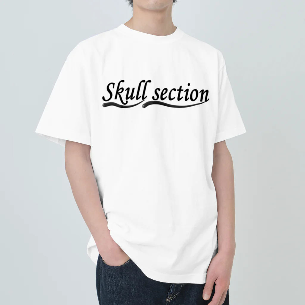 Skull sectionのSkull sectionのロゴ ヘビーウェイトTシャツ