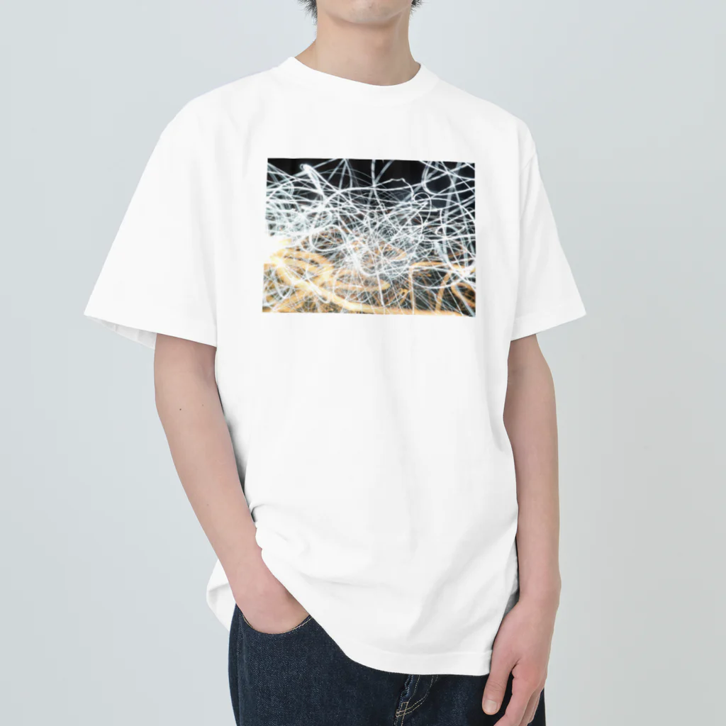 pict_tmfmの光 Heavyweight T-Shirt