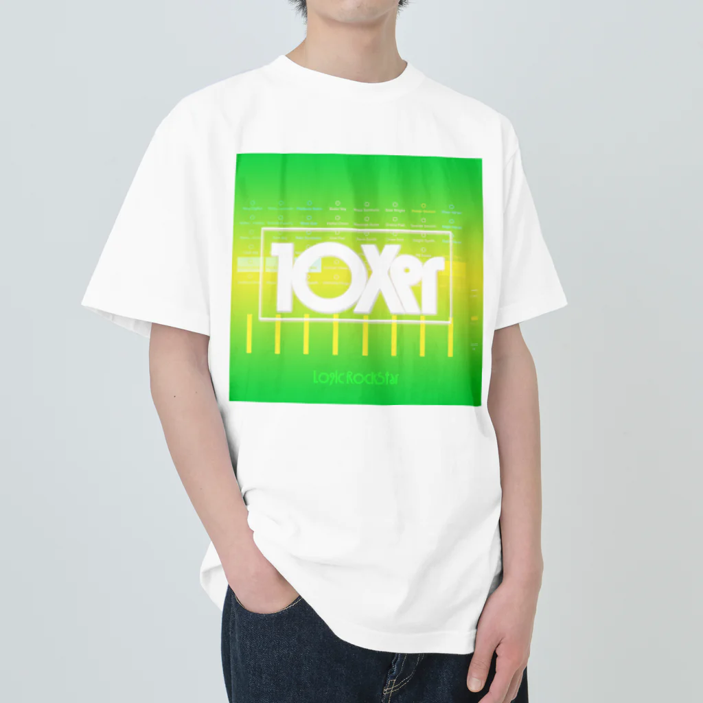 Logic RockStar の10Xer  ヘビーウェイトTシャツ