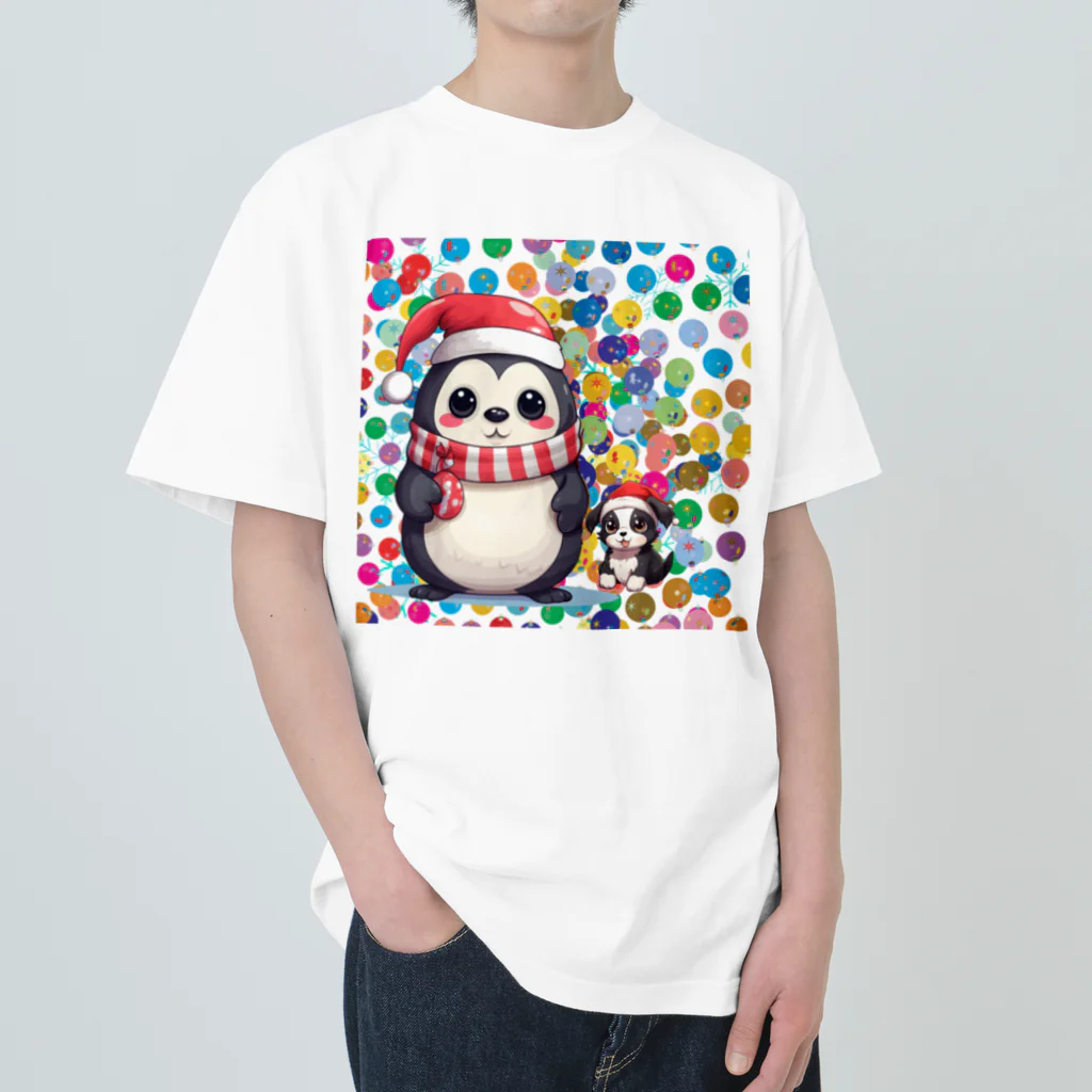 MistyStarkのペンギン犬 Heavyweight T-Shirt