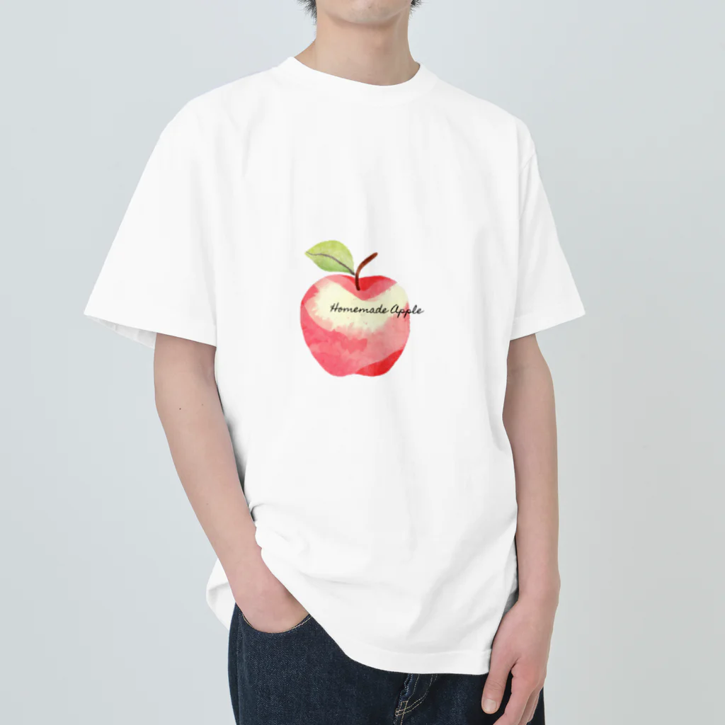 jaoshopのApple🍎ロゴ Heavyweight T-Shirt