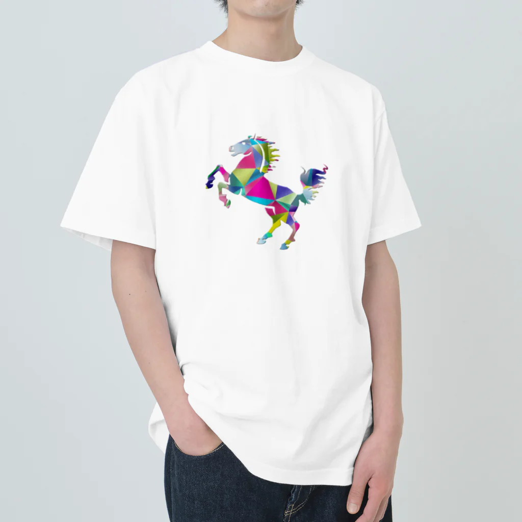 mumusの馬　chromatic Heavyweight T-Shirt