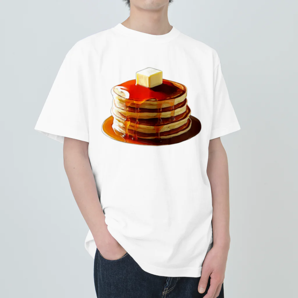 脂身通信Ｚのホットケーキ_231108 Heavyweight T-Shirt