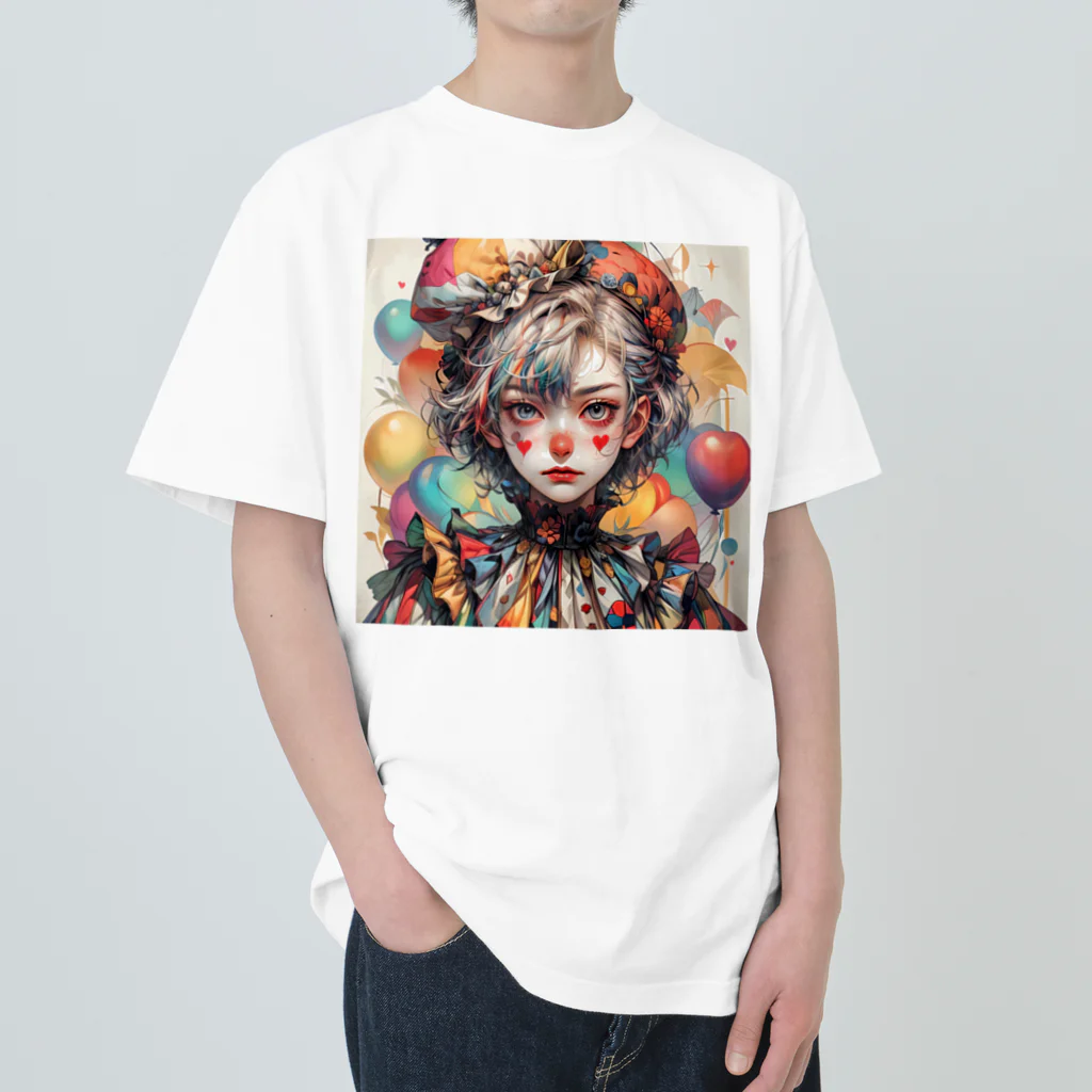 Jake-Hokkaido のJK-005 Pierrot girl Heavyweight T-Shirt