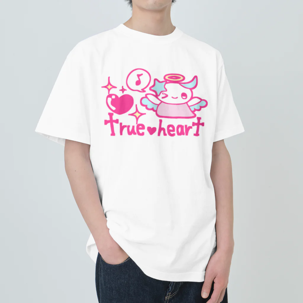 love.death.heaven.flowのまごころの化身 ヘビーウェイトTシャツ