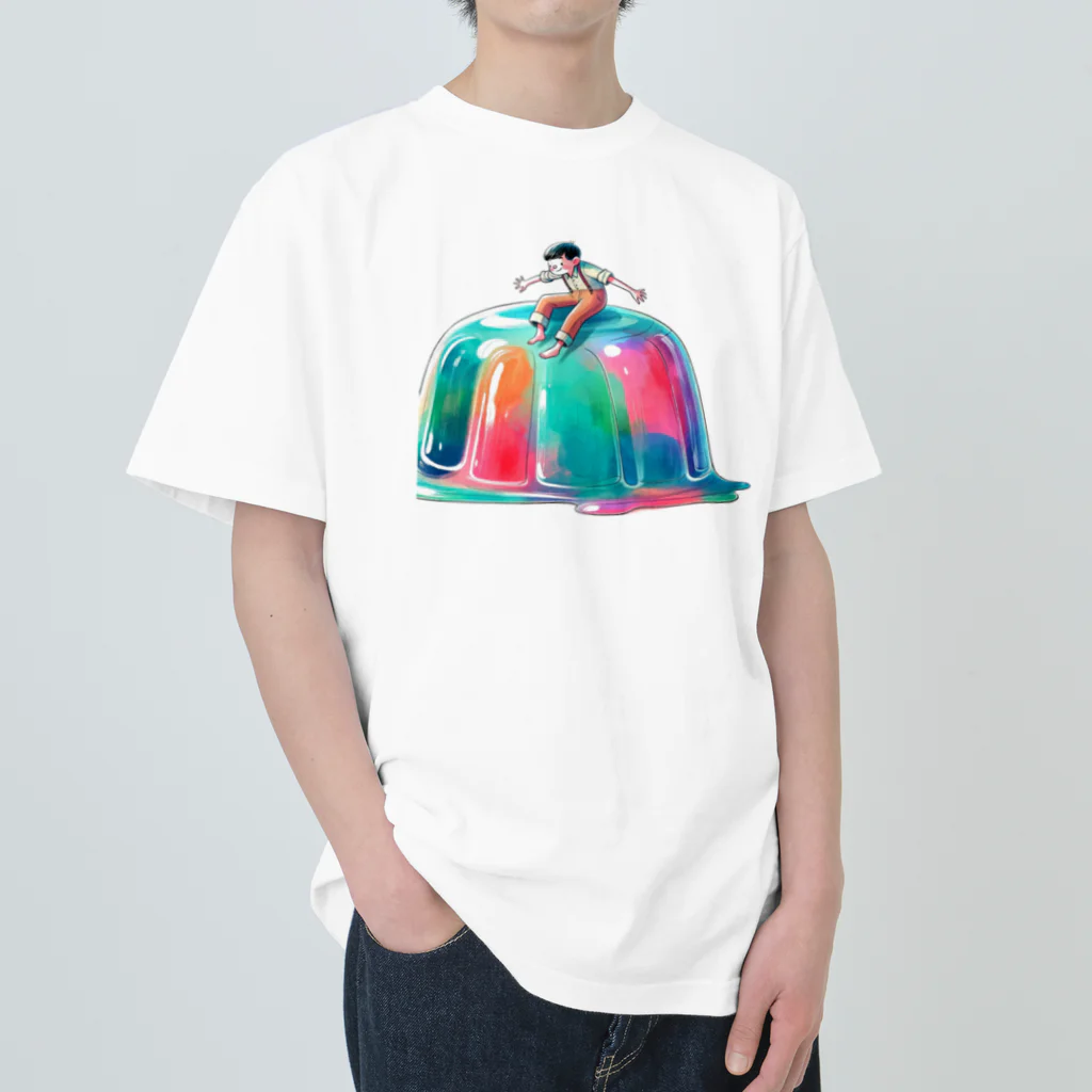 ゼリー少年のゼリー少年 Heavyweight T-Shirt