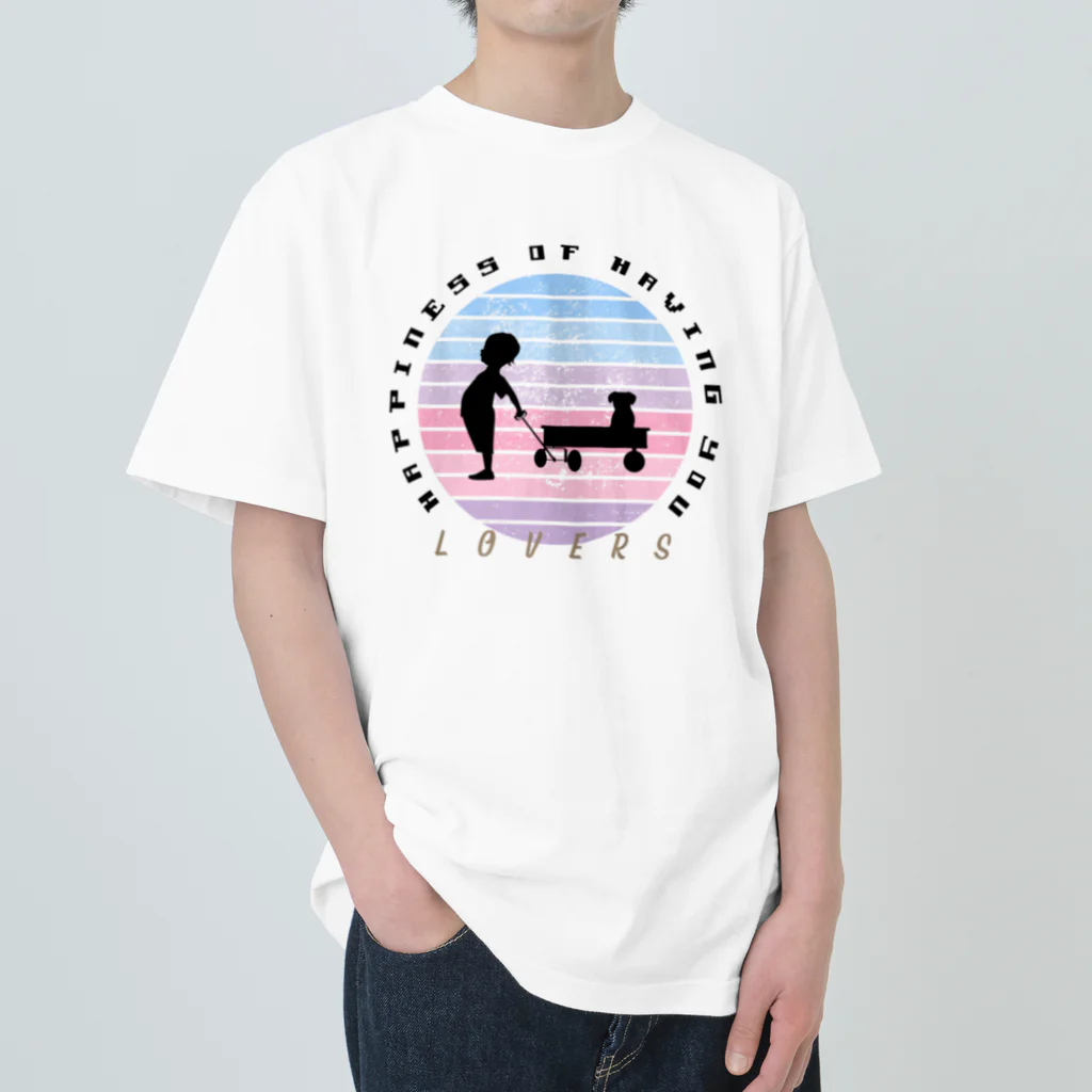 FRENCHIEのkidsと散歩🐾 ヘビーウェイトTシャツ