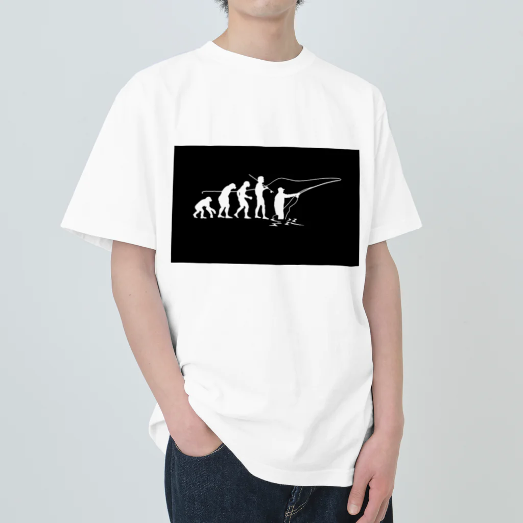 No Fishing No Life の釣りは進化？ Heavyweight T-Shirt