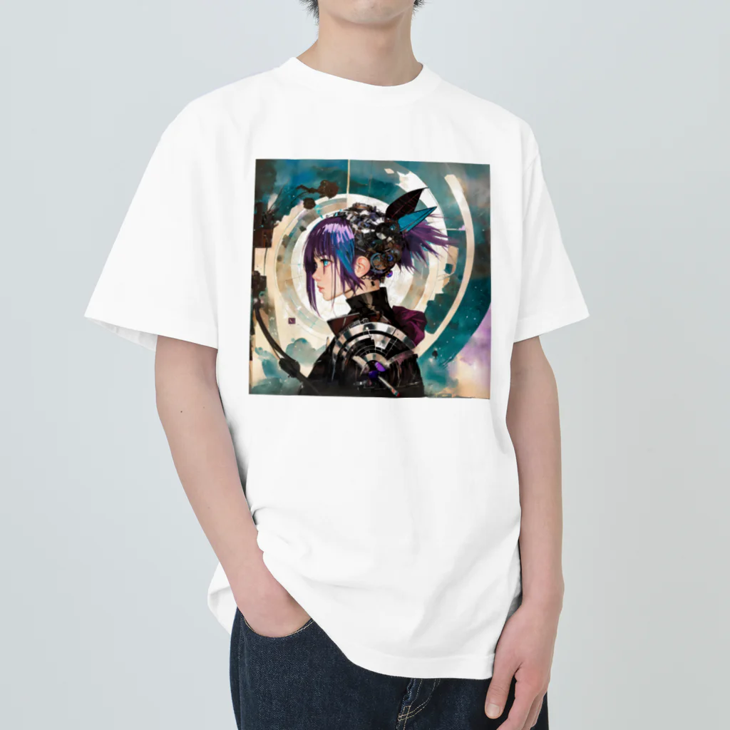 gurio318の少女レプリカント Heavyweight T-Shirt