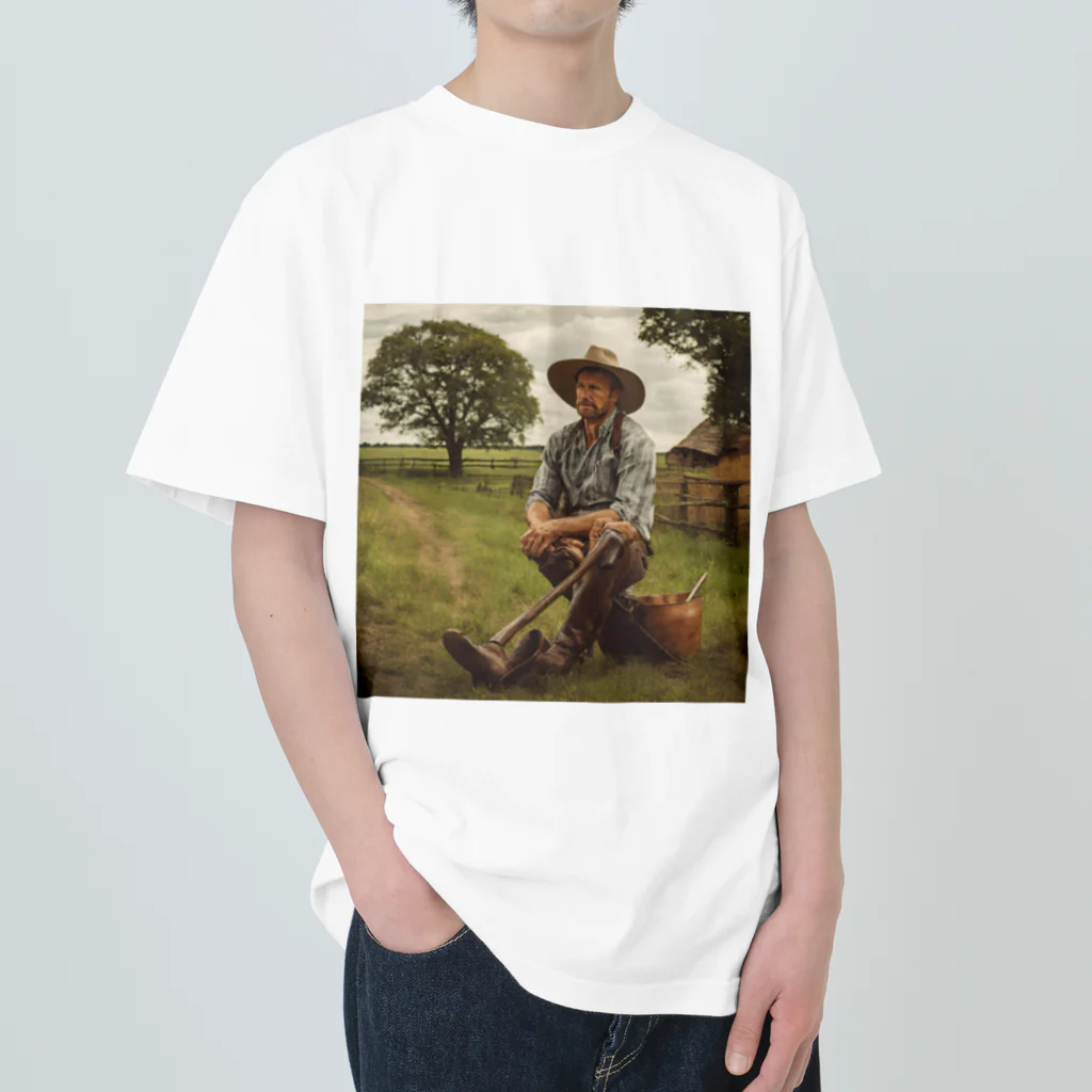 tizujonoboukenの田舎 ヘビーウェイトTシャツ