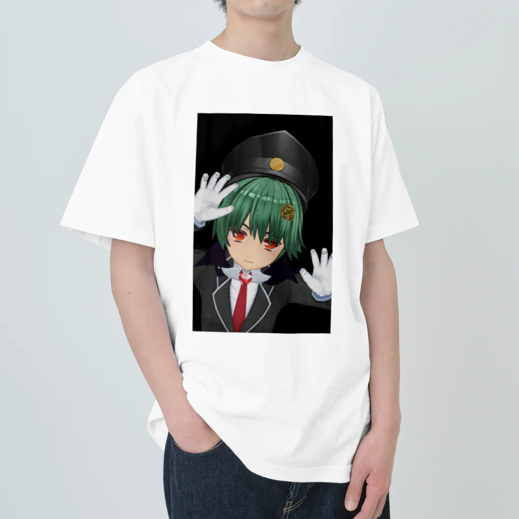 Yasuno-siikoの総統ちゃんTシャツ Heavyweight T-Shirt