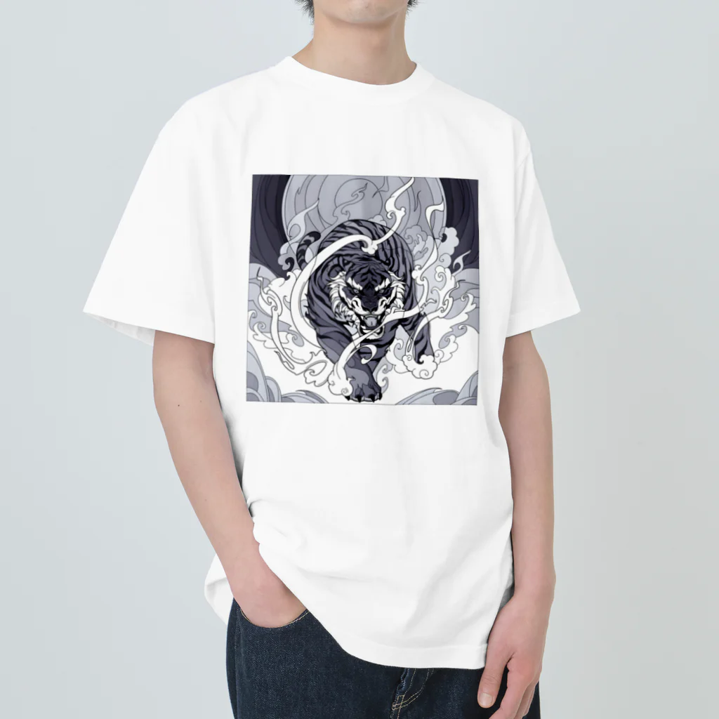 Moichi Designs Shop-2023の神虎 Heavyweight T-Shirt