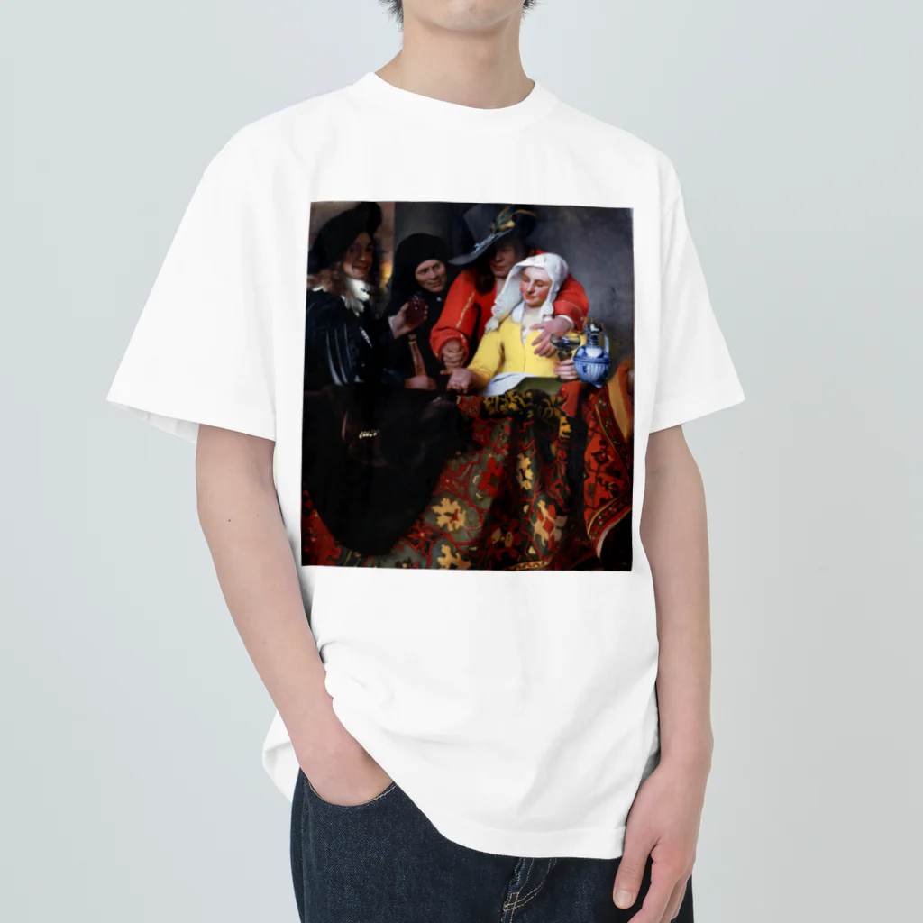 世界美術商店の取り持ち女 / The Procuress Heavyweight T-Shirt