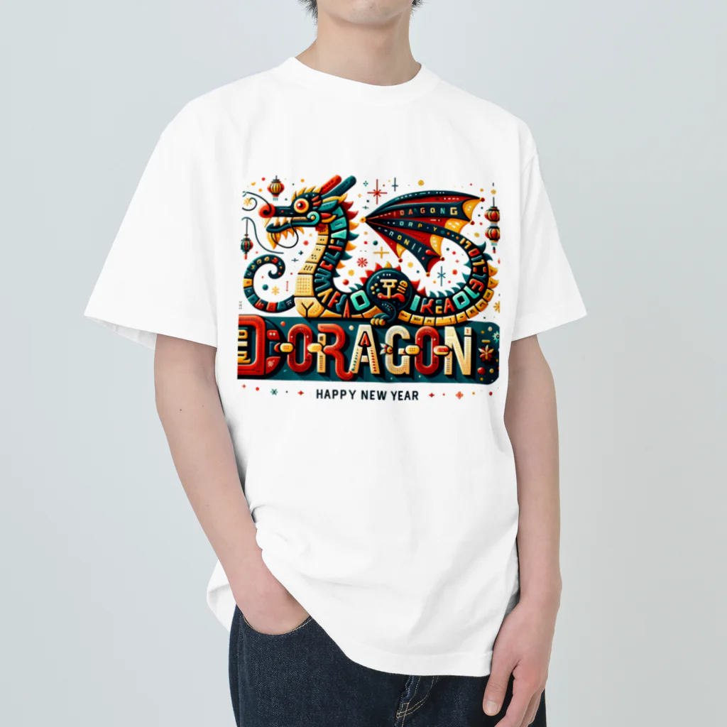 FX海外のドラゴンｎｅｗｙｅａｒ Heavyweight T-Shirt