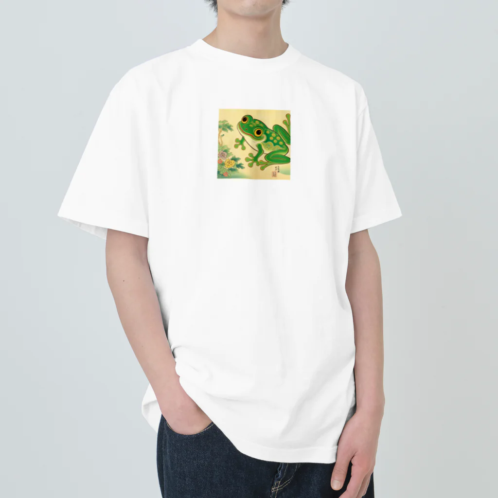 mattuuuuのかえるくん ヘビーウェイトTシャツ