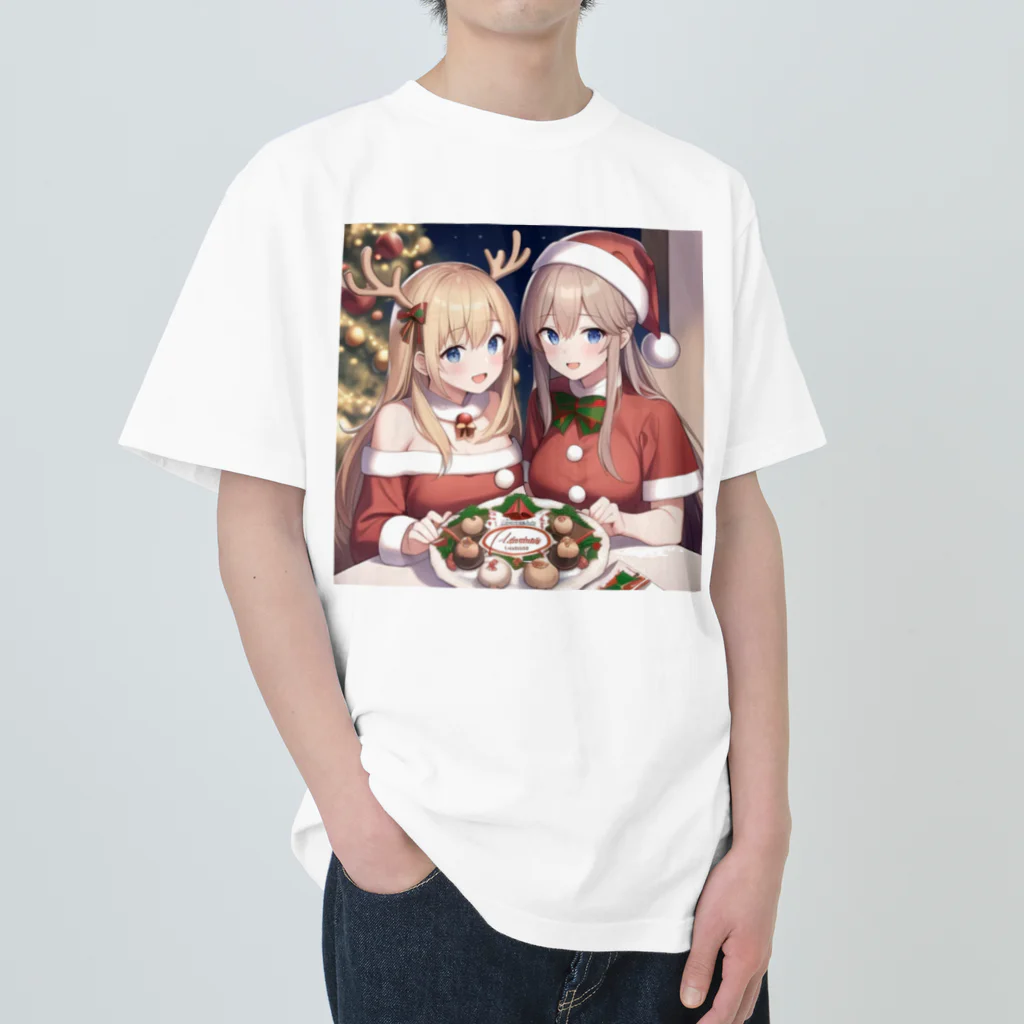 颯月のクリスマス7 Heavyweight T-Shirt